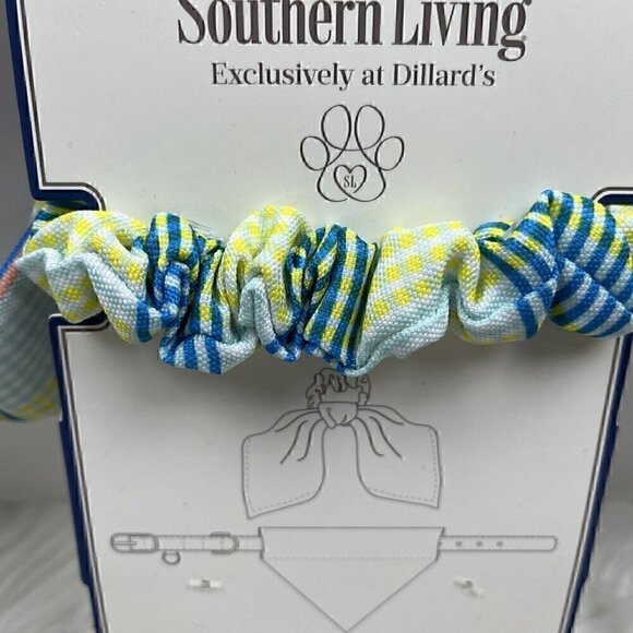 NEW Southern Living Women's Scrunchie & Pet Reversible Bandana Set - Picture 8 of 11